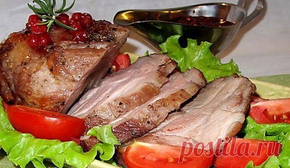 Запеченная свиная шея / Вкусные рецепты / Zefirok.net - женская сеть