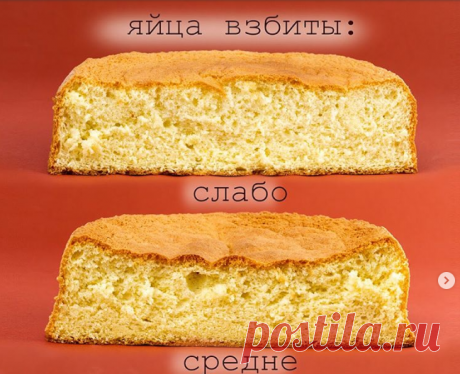 10 главных правил вкусного, воздушного и мягкого бисквита