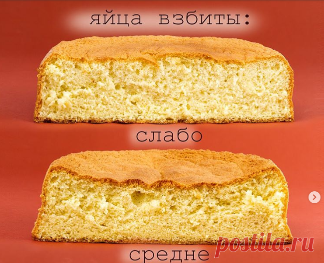 10 главных правил вкусного, воздушного и мягкого бисквита
