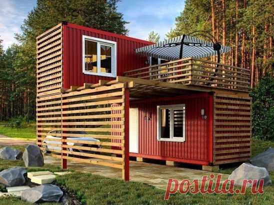 Из двух контейнеров