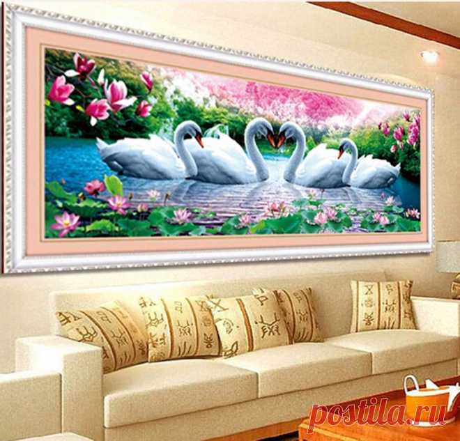 Diamond Painting Cross Stitch Picture - More Detailed Picture about YGS 41 DIY 5D Swan Eternal Love Round Diamond Painting Cross Stitch Kits Soulmate Diamond Mosaic Home Decor Diamonds Embroidery Picture in Diamond Painting Cross Stitch from China Tea Capital CO.,LTD. | Aliexpress.com | Alibaba Group
