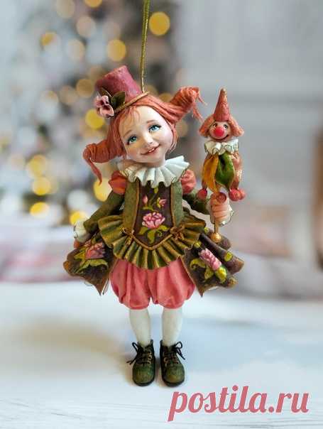 Авторские игрушки Надежды Кузнецовой🧸 Ватные елочные игрушки ручной работы 🙌
