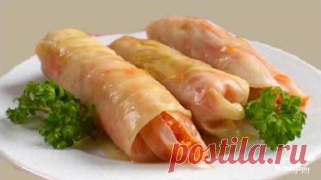 Голубцы с морковкой по-корейски - кулинарный рецепт на Повар.ру