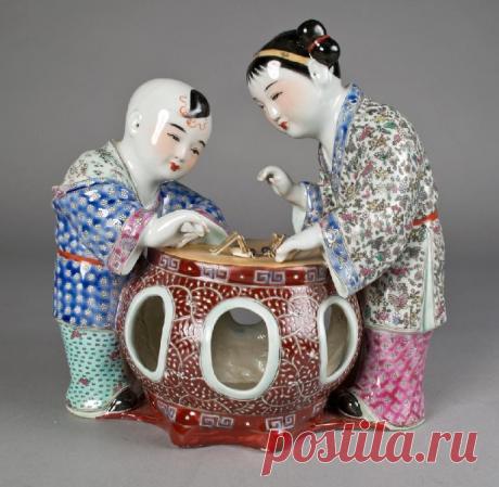 Антикварный китайский фарфор, 18-20 век