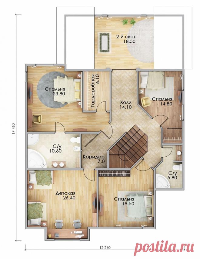 Проект дома Каллахан — строительство под ключ в Москве и Подмосковье