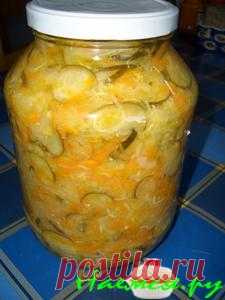 Салат закусочный с капустой