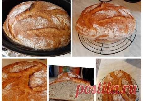 (3) Деревенский хлеб 🥖 без замеса - пошаговый рецепт с фото. Автор рецепта 🇬🇷🇷🇺🇬🇪🇩🇪 София Стилиди . - Cookpad