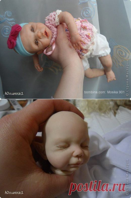 лепим младенца с мягким телом. От чертежа до запекания.