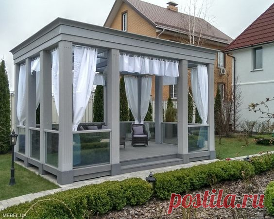 Современные беседки для двора и дачи: интересные идеи - Adfave