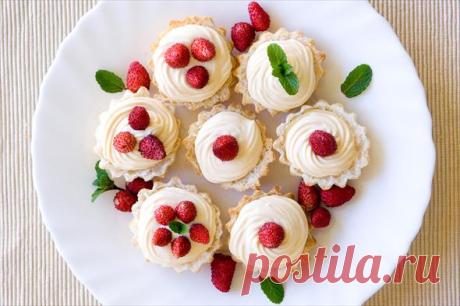 Корзиночки с кремом и ягодами | EverydayMe Russia