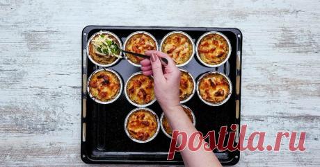 Тарталетки из картофеля с курицей