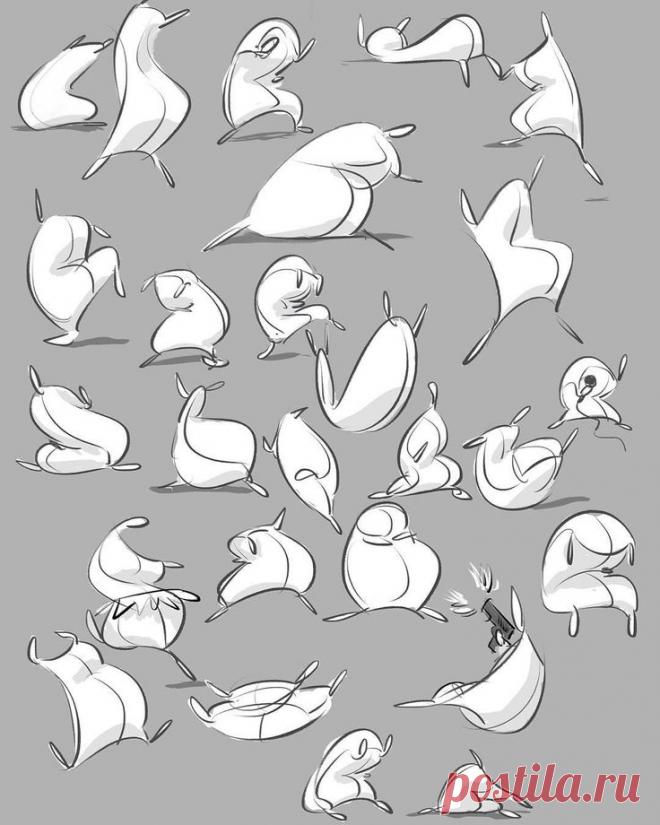 "Подушка". Позы. Действие. Эмоции. Динамика.