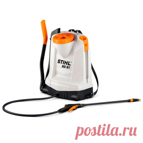 Ранцевый ручной распылитель STIHL SG 51 предназначен для внесения жидких средств  в профессиональном использовании. Максимально комфортное управление благодаря возможности установки насосного рычага как с левой, так и с правой стороны, а также возможности его регулировки. Надежная конструкция для долгого срока службы. Эргономичный пистолет с манометром.
