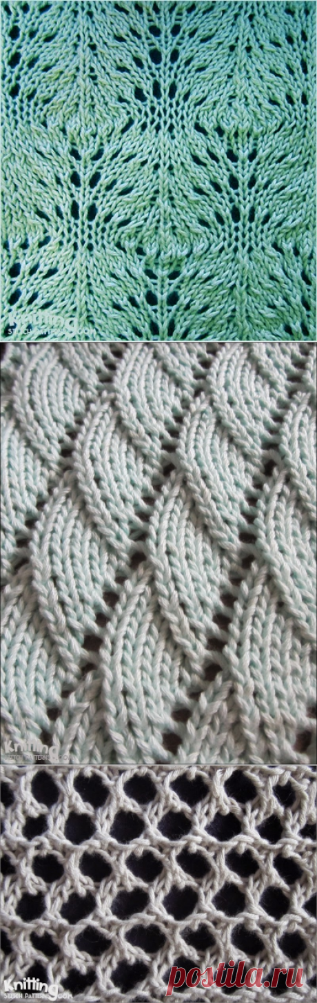 eyelet-lace-stitches | Knitting Stitch Patterns