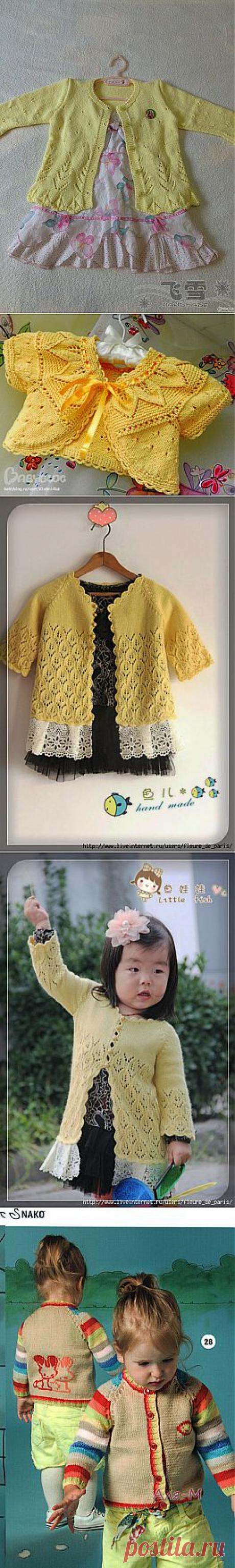 Вязание девочкам спицами: жилеты, кардиганы, боле | Записи в рубрике Вязание девочкам спицами: жилеты, кардиганы, боле | Мир моих многочисленных увлечений!!!!!!!!!!!