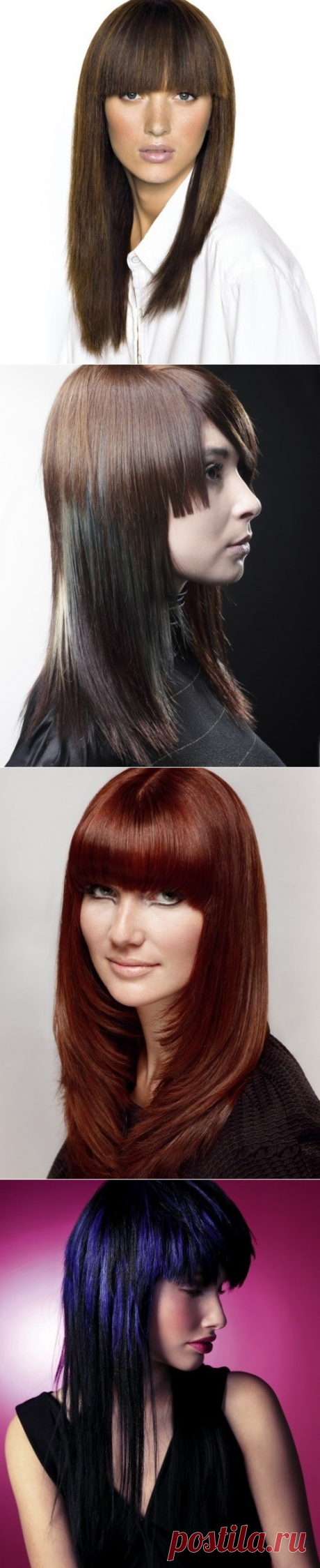 Модные стрижки на длинные волосы 2017-2018, красивые длинные стрижки фото