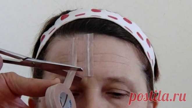 ЖЕНЩИНЕ НАКЛЕИЛИ НА ЛОБ НЕСКОЛЬКО ПОЛОСОК ИЗ ФОЛЬГИ И ТАКОГО ЭФФЕК ... | Golbis