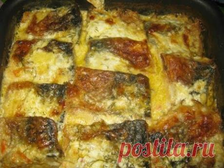 СКУМБРИЯ ЗАПЕЧЕННАЯ В ДУХОВКЕ # ОЧЕНЬ ВКУСНАЯ И ЛЕГКО ГОТОВИТЬ.
