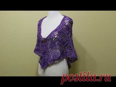 Chal Piñas Elegante y Fácil Crochet