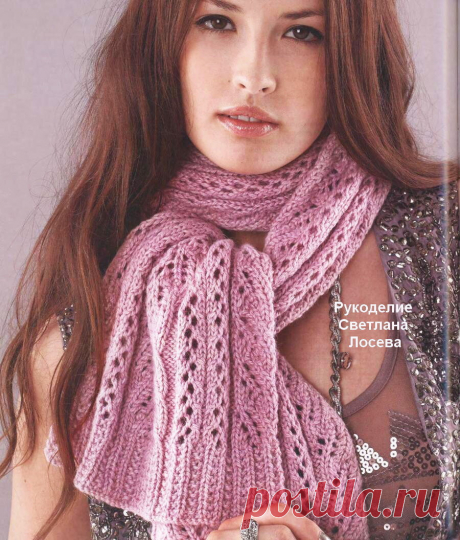 Большая подборка вязаных шапок, беретов, шарфов и палантинов (схемы) | Рукоделие Светлана Лосева | Дзен