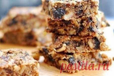 Мюсли овсяные с черносливом и орехами — рецепт