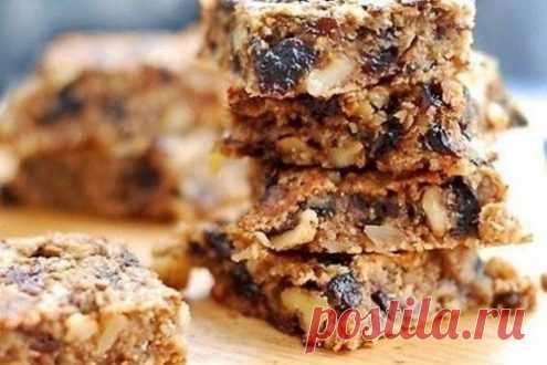 Мюсли овсяные с черносливом и орехами — рецепт