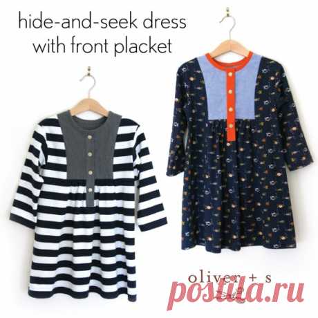 Hide-and-Seek/cinema Dress Front Placket Tutorial | Blog | Oliver + S