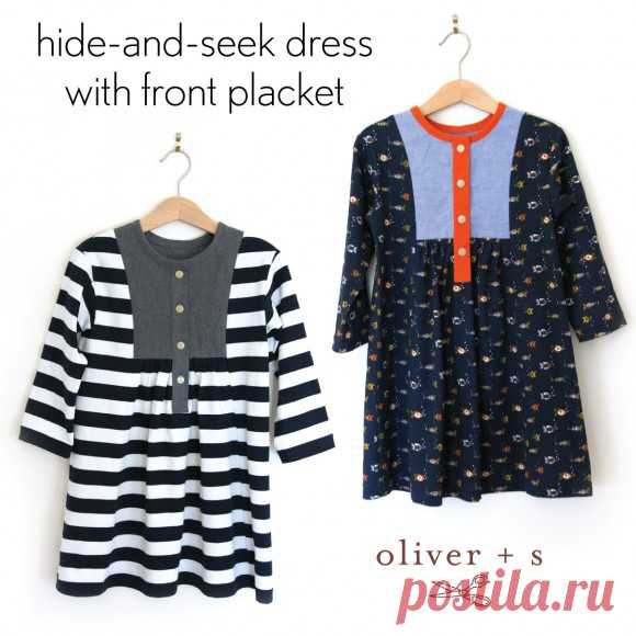Hide-and-Seek/cinema Dress Front Placket Tutorial | Blog | Oliver + S