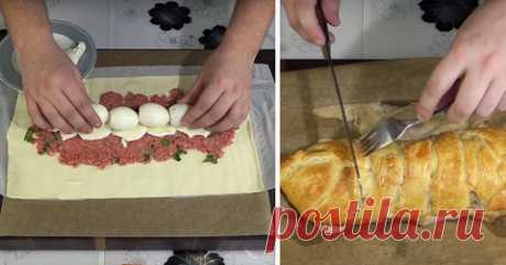 Восхитительный рецепт мясного пирога, от которого невозможно оторваться