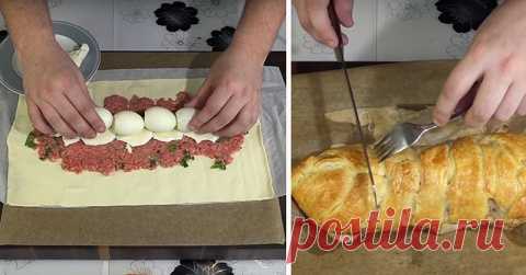 Восхитительный рецепт мясного пирога, от которого невозможно оторваться
