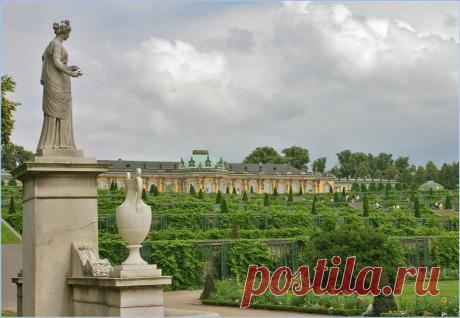 Дворцовый парк Сан-Суси в Потсдаме - Путешествуем вместе