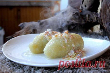 Цеппелины - рецепт с пошаговыми фото / Меню недели