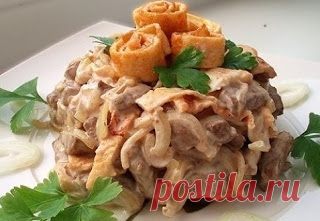 ГОТОВИМ ВКУСНО,ВМЕСТЕ.: Печеночная фантазия