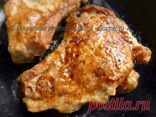 Корейка свиная сочная (на сковороде). Рецепт с фото. Пошаговые фотографии. Gurmel
