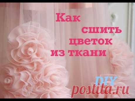 Цветок из фатина своими руками для декора одежды