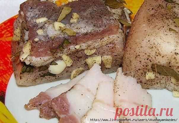 ПРАВИЛЬНЫЙ СПОСОБ ЗАСОЛКИ САЛА: ВКУСНЕЕ НЕ БЫВАЕТ | Варварушка-Рукодельница