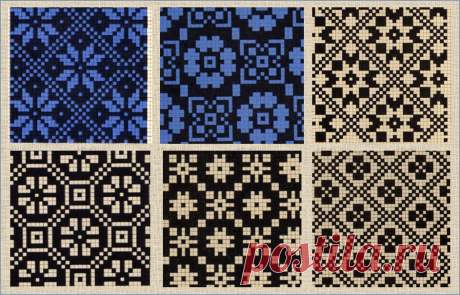 100 простых схем для жаккарда - вязание спицами | ЖАККАРДос | Яндекс Дзен