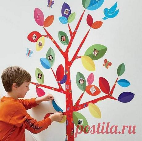 Украшение стен своими руками фото