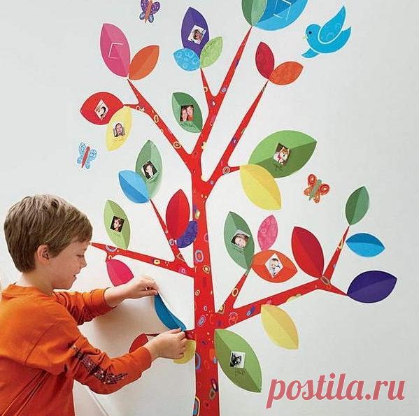 Украшение стен своими руками фото