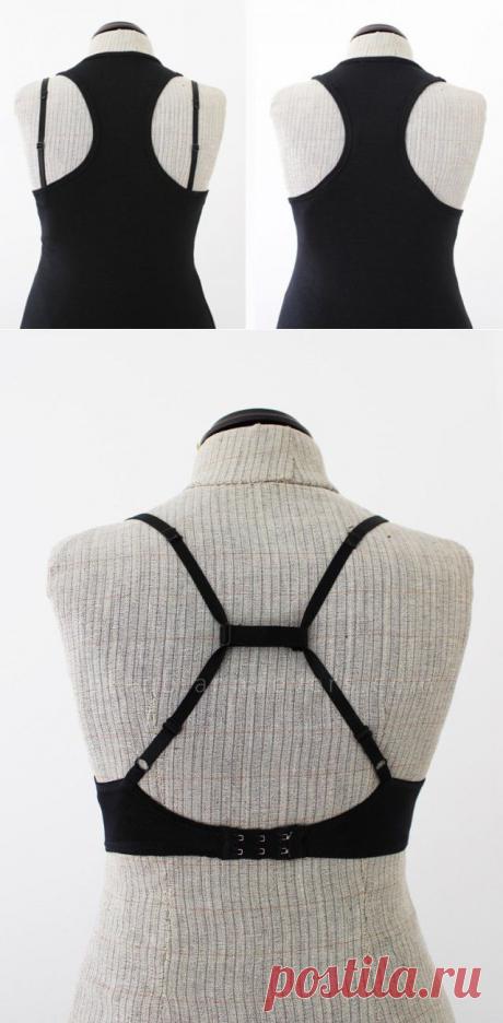 Переделка бюстгальтера для майки-борцовки / KNITLY.com - блог о рукоделии, мастерклассы