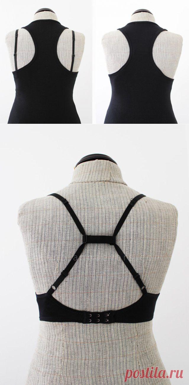 Переделка бюстгальтера для майки-борцовки / KNITLY.com - блог о рукоделии, мастерклассы