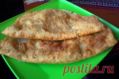 Ну о-очень вкусные чебуреки! &quot;Чебуреки с мясом по-домашнему&quot; Рецепт на сайте...