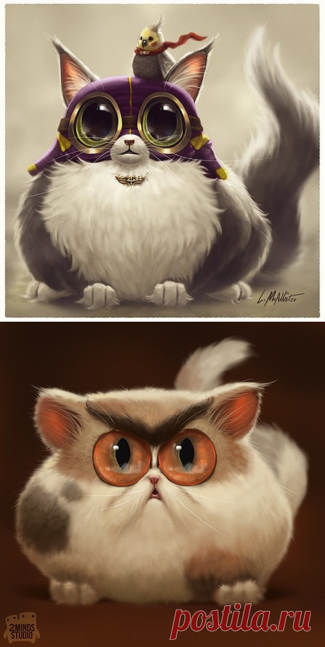 Cute Digital Art by Thiago Lehmann &amp; Luiza McAllister « Cruzine