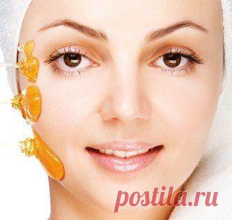 МЕДОВЫЙ МАССАЖ ЛИЦА.