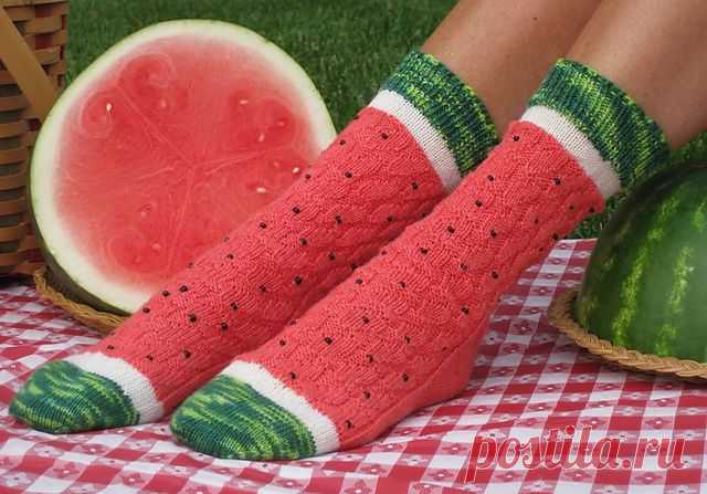 Арбузные носочки | MAKE: Craft