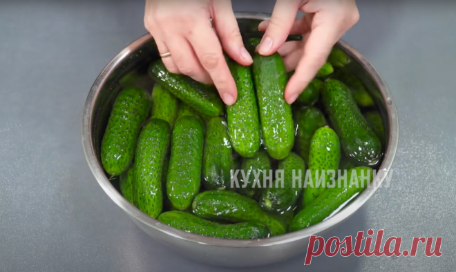 Нашла рецепт маринованных огурцов: точь-в-точь как продавались в магазинах в далекие советские годы (и 30 банок нам обычно мало) | Кухня наизнанку | Яндекс Дзен