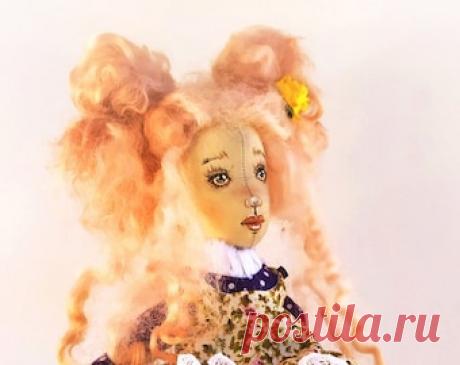 Art Doll Collectable OOAK Textile Doll Cloth Doll | Etsy