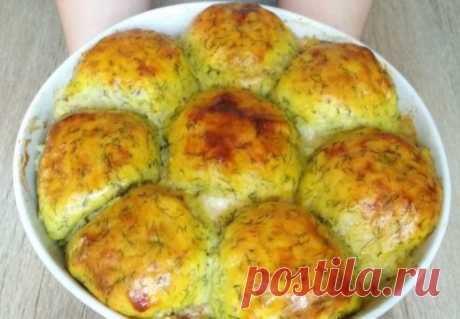 Интересное блюдо из фарша и картофеля для всей семьи. Очень вкусно и оригинально!