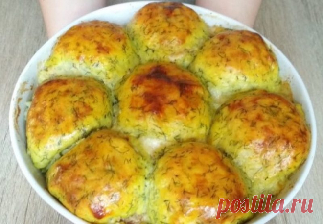Интересное блюдо из фарша и картофеля для всей семьи. Очень вкусно и оригинально!