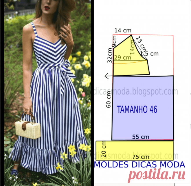 Vestido comprido de praia | Moldes Dicas Moda Com a chegada do tempo quente é importante termos um vestido comprido de praia pronto a usar. As festas e as noites exigem roupas adequadas ao momento. Importante perceber que a ilustração do molde não inclui valor de costura. Portanto o valor de costura tem que ser acrescentado. Ainda este…